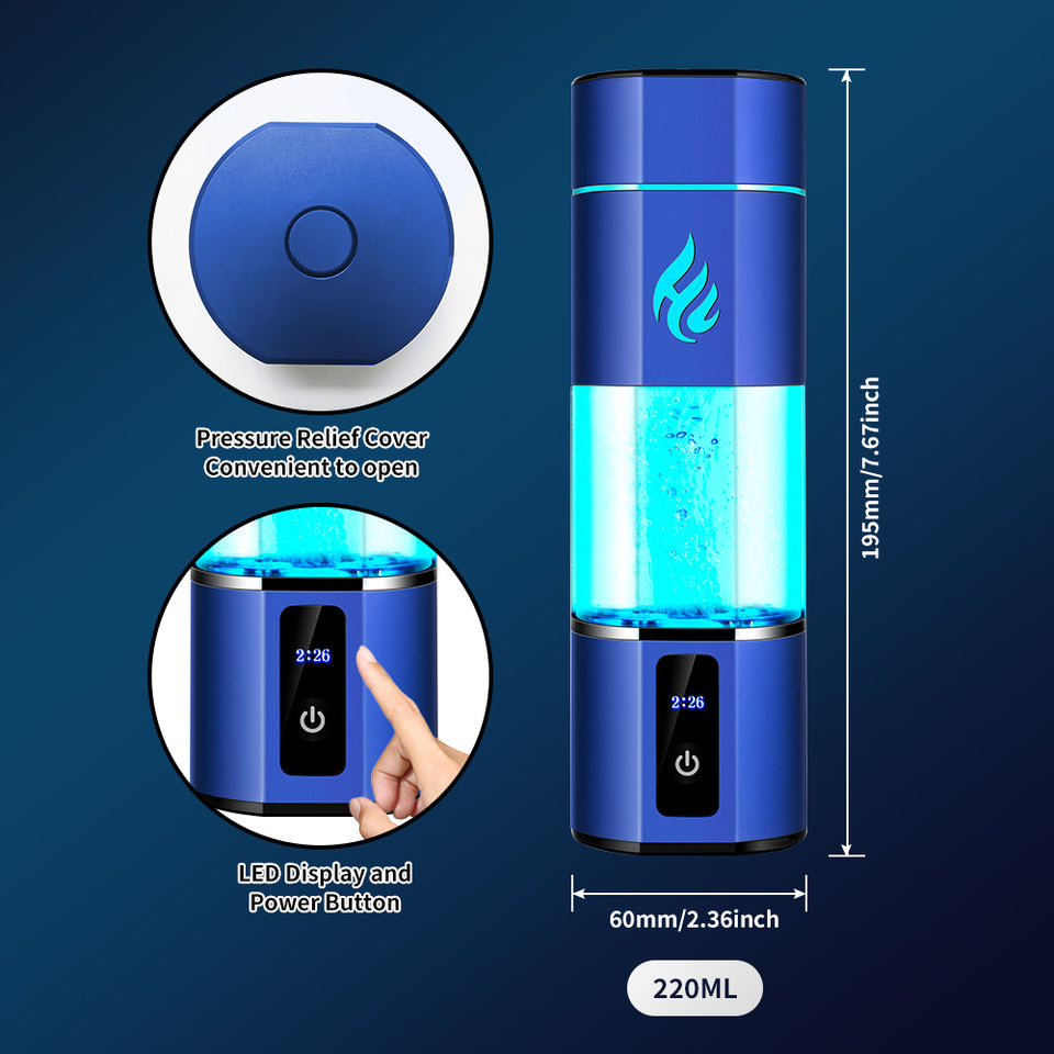 HydroBoost Premium Hydrogen Water Bottle™
