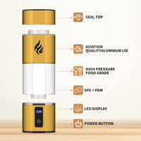 HydroBoost Premium Hydrogen Water Bottle™